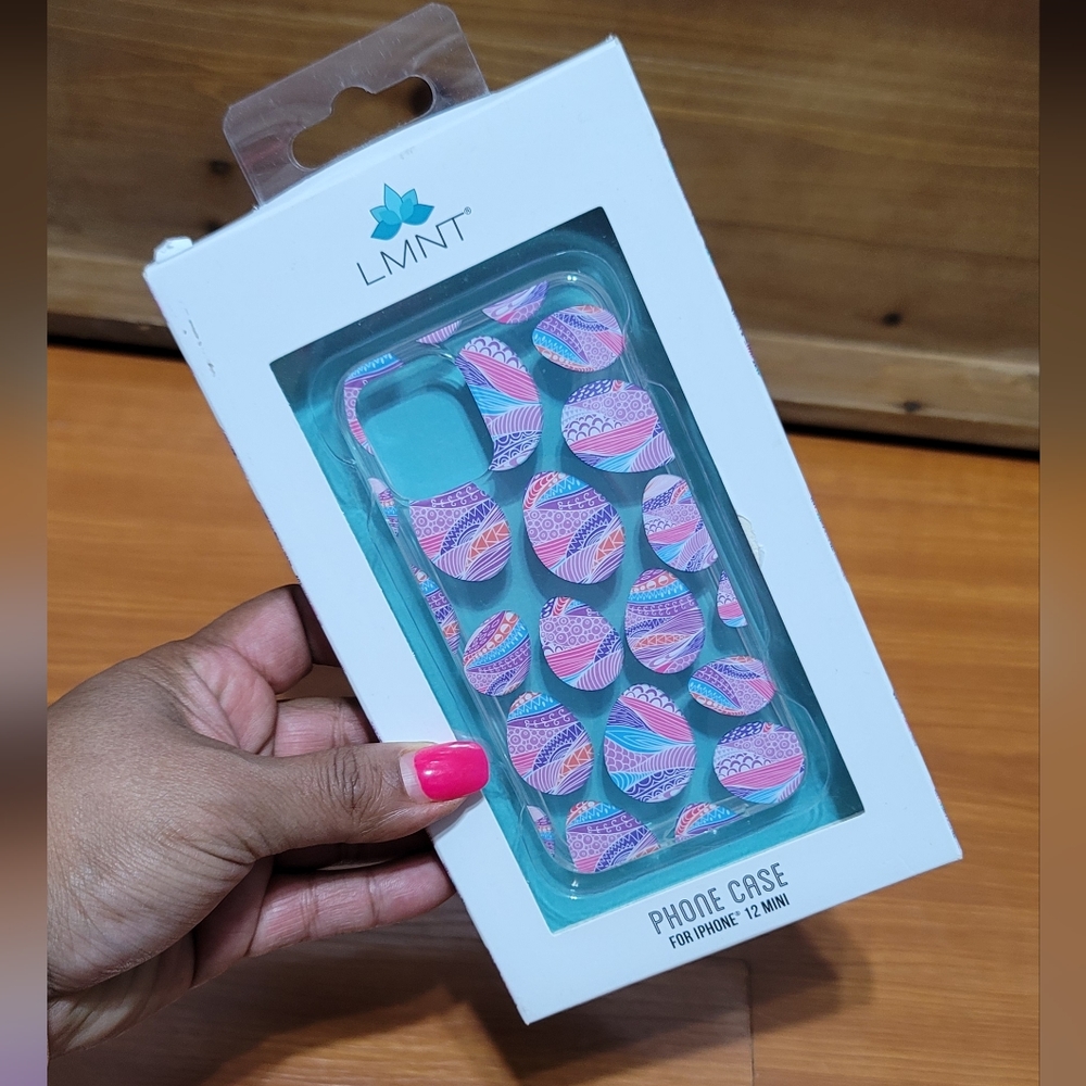 LMNT iPhone 12 Mini Clear Easter Egg Phone Case